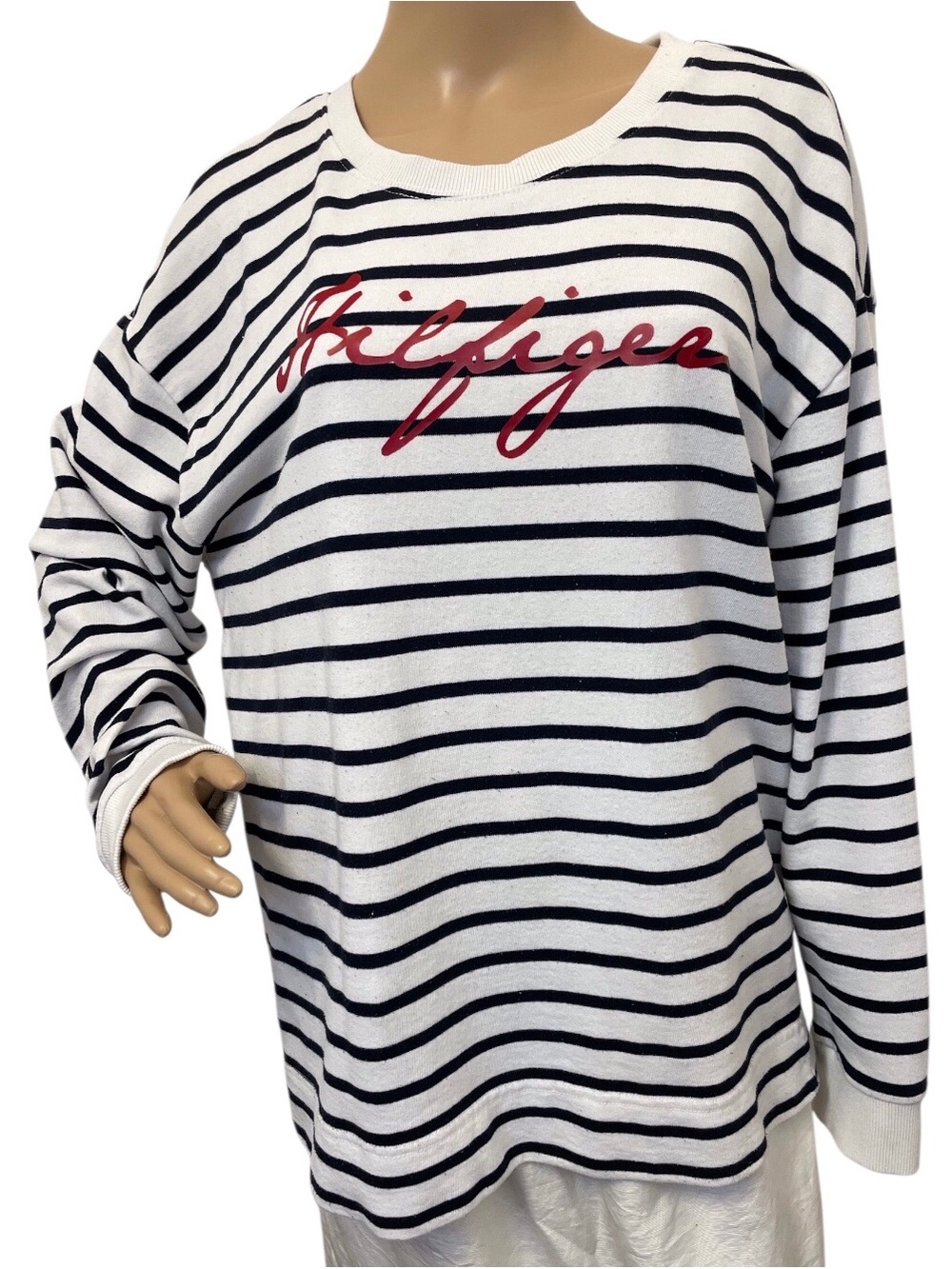 Tommy Hilfiger Women’s Striped Sweater, L